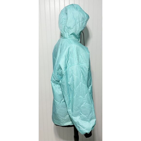 Nike‎ Women's Vintage Half Zip Reversible Hooded Windbreaker Jacket Blue Medium - Picture 8 of 16